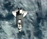 Transbordador Discovery se acopla a la Estación Espacial Internacional