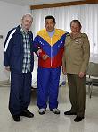 Fidel y Raúl visitan a Chávez