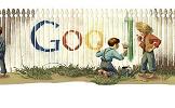 Mark Twain es  felicitado con un 'doodle' de Google